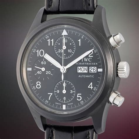 iwc flieger chronograph history|iwc ceramic cased flieger.